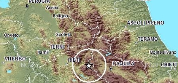 scossa terremoto Antrodoco