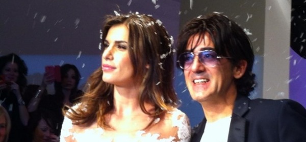 Alessandro Angelozzi con Elisabetta Canalis