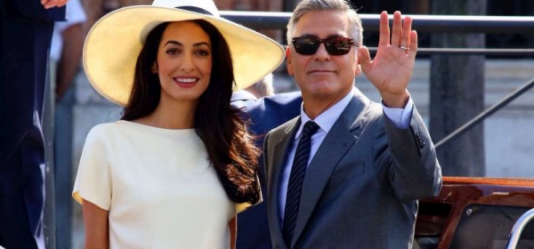 Nozze George Clooney - Amal Alamuddin