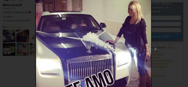 Wanda Nara Rolls Royce