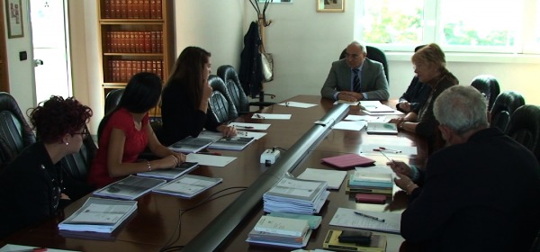 Un momento della conferenza stampa di rpesentazione del Premio