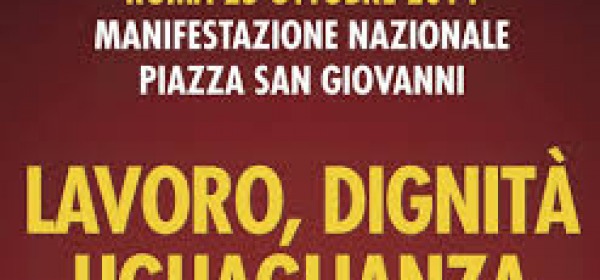 manifestazione CGIL