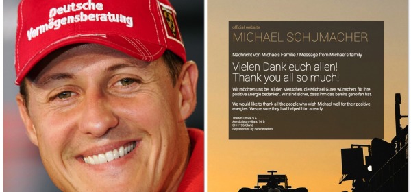 Michael Schumacher, website