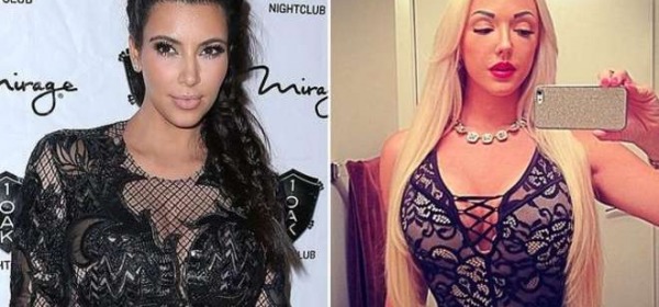 &#8203;Alexandra Harra e Kim Kardashian