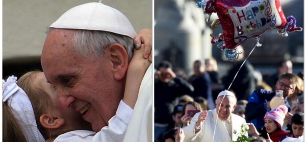 Papa Francesco compie 78 anni