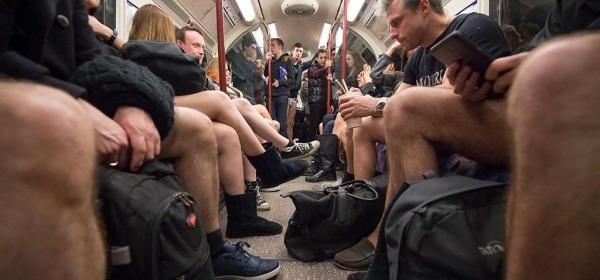 No Pants Subway Ride