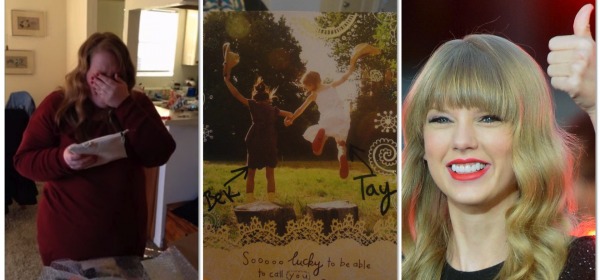 Taylor Swift paga debito college a fan