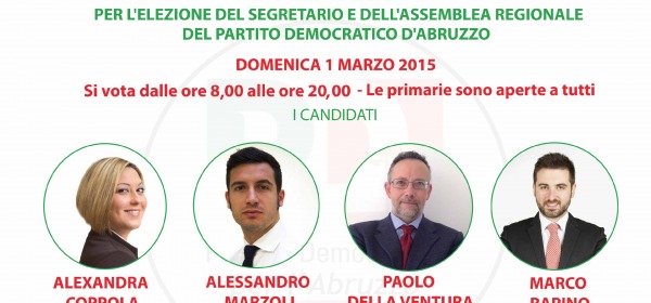 Primarie pd Abruzzo