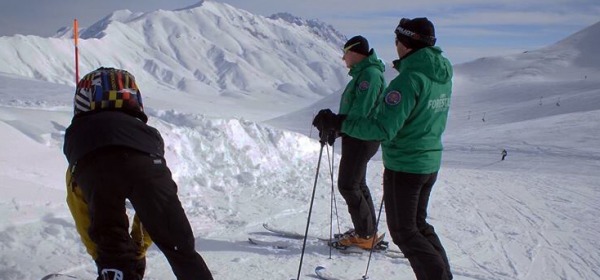 Controllo piste da sci Corpo Forestale