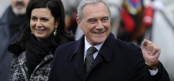 Laura Boldrini e Grasso