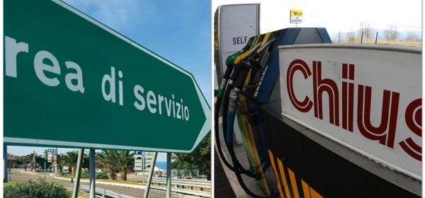 sciopero gestori aree di servizio autostradali