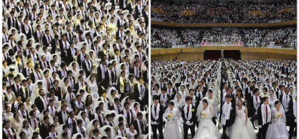 Matrimonio di massa in Corea