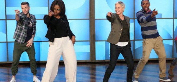 Michelle Obama balla il funky in tv