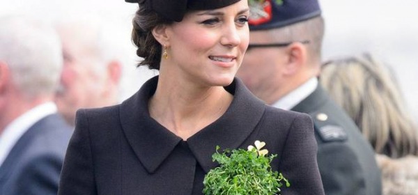 Kate Middleton alla parata per la festa di San Patrick