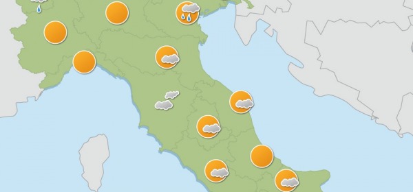 previsioni meteo di oggi