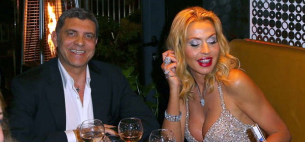 Valeria Marini e l'ex marito Giovanni Cottone a Cannes