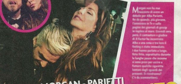 Morgan e Alba Parietti (Novella2000)