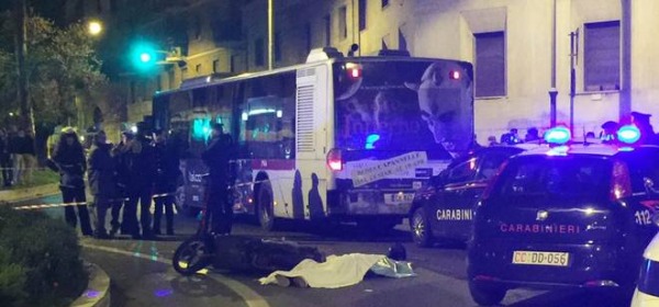 Roma, incidente mortale a piazza Istria