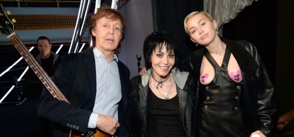 Miley Cyrue e Paul McCartney 