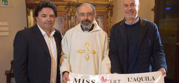 benedizione fascia Miss Lilt L'Aquila 2015