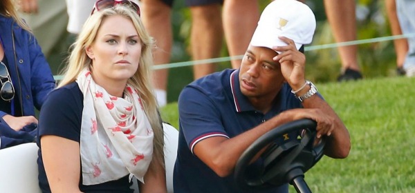 Lindsey Vonn e Tiger Woods