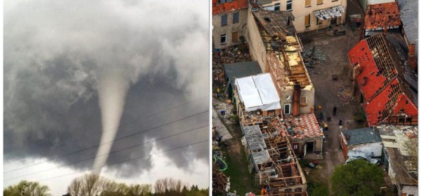 Tornado devasta Butzow, Germania