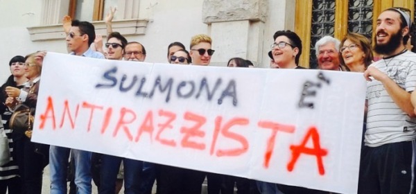 Manifestazione Sulmona-foto ansa