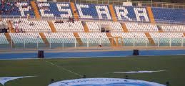Lo stadio "Adriatico" di Pescara