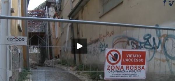 recinzione zona rossa