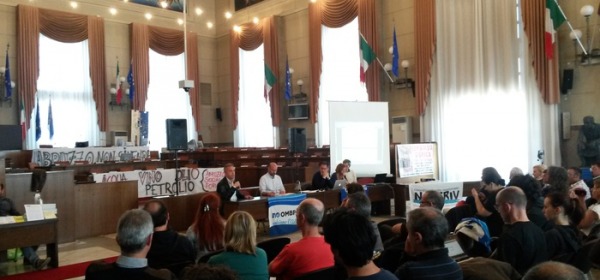 assemblea sblocca italia - foto da ansa