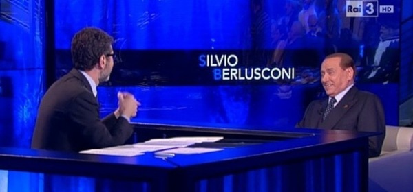 Silvio Berlusconi da Fabio Fazio