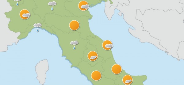 meteo fine settimana