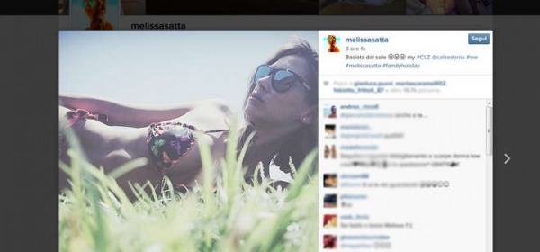 Le vacanze di Melissa Satta e Kevin Boateng (Instagram)