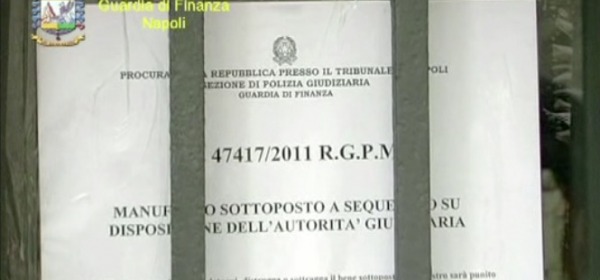 Gdf Napoli - truffa al cimitero