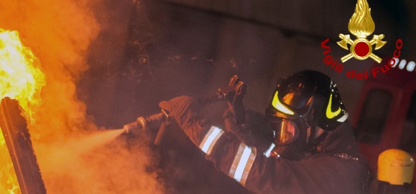 foto da Vigili del Fuoco