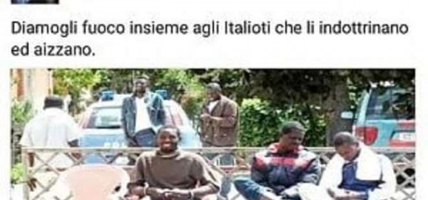 Migranti, frasi choc su fb del dirigente polfer