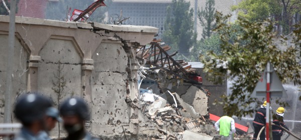 Afghanistan attacco talebano Parlamento, foto da infophoto