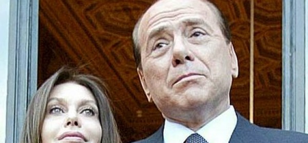 Silvio Berlusconi e Veronica Lario