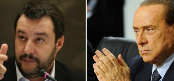 Matteo Salvini, Silvio Berlusconi
