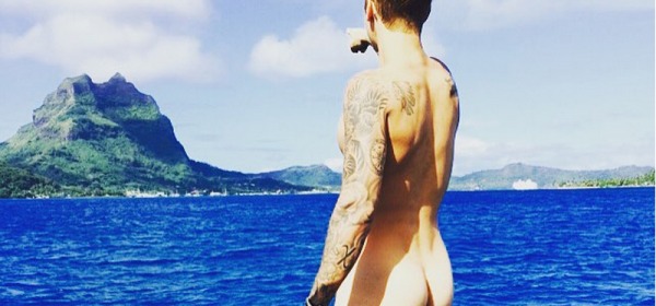 Justin Bieber nudo su instagram