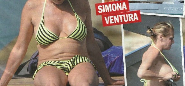 Simona Ventura, estate (Chi)