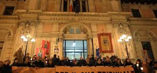 tribunale avezzano -manifestazione