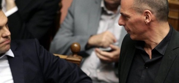 Yanis Varoufakis e Alexis Tsipras