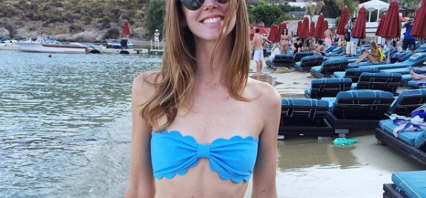 Chiara Ferragni sexy in bikini a Mykonos