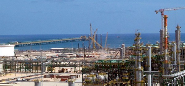 Libia, centrale di compressione olio e gas di Mellitah