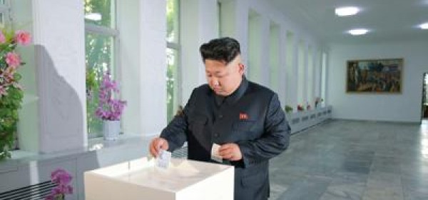 Kim Jong-un voto Corea del Nord