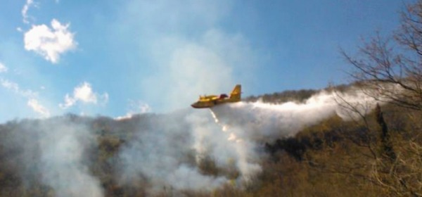 canadair in azione