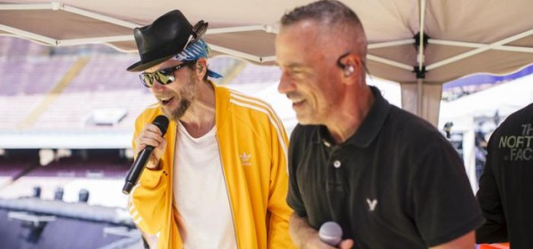 Jovanotti ed Eros Ramazzotti, tributo a Pino Daniele