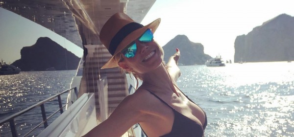 Heidi Klum e Vito Schnabel al mare in Corsica