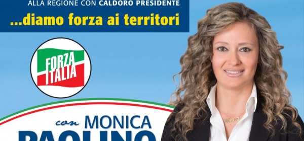 Monica Paolino, manifesto elettorale